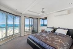 Unit 2/754 Pacific Parade Currumbin QLD 4223 $2,850,000 This executive residence has been built at the top of a small cliff overlooking the entire Currumbin beachfront. The boutique residence offers a private secluded sanctuary while providing the occupant unrivalled views to the north which encompass the Currumbin Alley surf break and right along the coastline taking in the Surfers Paradise skyline. The views to the south are equally stunning, following the coastline to Snapper rocks offering a visual delight of surf and sand during the day and a dazzling display of sparkling lights at night. The unique position of the home, with no neighbours on either side, allows you to visually experience all the action while maintaining complete privacy and seclusion with easy access to beach and restaurants at your fingertips when required. The home flows over three levels with the central level featuring the kitchen, open plan living, dining and covered alfresco areas. The quality internal finishes throughout consist of an assortment of natural products including granite benchtops in the kitchen and bathrooms, marble tiles in the bathrooms, black butt timber flooring in the living areas and sandstone tiles on the balconies. • Gourmet kitchen featuring Miele and Bosch appliances; • Stunning master bedroom with dual ensuite and private verandah; • Three generous bedrooms plus separate study; • Large open plan living area with separate rumpus; • Double lockup garage with work shop area; • Air conditioning and ceiling fans throughout; • Engineered steel frame construction; • Driveway access off Woodgee street. There is a walking path to access the beach, Currumbin Surf Club and all the local cafes and restaurants. This home is in a truly iconic position featuring possibly the best view on the Southern Gold Coast. A must to inspect for those who won't settle for second best.