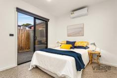  46A WOLVERHAMPTON STREET FOOTSCRAY VIC 3011 $690,000 - $720,000 Discover vibrant living and stylish contemporary design in this superb modern townhouse in the heart of Footscray. Offering great space and natural light just 6kms from the CBD. Low maintenance, both inside and out, makes it ideal for busy professionals and investors alike. _Modern design with polished concrete floors downstairs & polished timber upstairs. _Dedicated study/home office/ second living area _Huge open plan living and dining _2 large bedrooms _Master bedroom with ensuite _Sun filled courtyard off the main bedroom _Kitchen featuring stone benches, soft closing joinery and stainless-steel appliances _Large under cover balcony for entertaining _Reverse cycle heating/cooling _Water tank is plumbed to the toilets to save water _Off street parking _Walk to schools, public transport, university, hospital _Surrounded by cafes, restaurants and parklands.. 