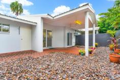 2/14 Links Road Marrara NT 0812 $330,000 Investors start your property empire with this solid entry-level villa, or owner/occupiers secure low-maintenance ground-floor living for excellent value with this two-bedroom home. The boutique complex backs onto Darwin Golf Course in a quiet cul-de-sac setting, and there's plenty of capital growth potential in this convenient central location with schools, sporting facilities, shopping centres and the city all within easy reach. Generous open-plan living/dining area with dual sliding doors into private courtyard Modern kitchen with a breakfast bar, built-in s/steel wall oven and dishwasher recess Covered and paved integrated alfresco patio in no-maintenance rear courtyard Both bedrooms feature updated modern built-in robes and large picture windows Well-presented main bathroom with shower over bath, built-in vanity and separate toilet Large, well-equipped laundry with outdoor access and plenty of storage space Built-in linen cupboard off main bathroom provides additional storage space Low-maintenance floor tiles to living and wet areas; carpet to both bedrooms Split-system air conditioning and ceiling fans throughout ensure your comfort Parking provided with a carport plus car space at front, in low-rise golf course complex - Large pool in complex to cool off in after your round of golf! There's no work to do in this spotless ground-floor villa just move straight in or get it on the rental market without delay. Enter via the single carport and directly into the main living/dining space that captures abundant natural light and is presented in neutral contemporary tones to suit your personal interior design style. Two sliding glass doors provide good flow onto the large covered patio in the generous rear courtyard that requires next to no maintenance. The good-sized modern kitchen adjoins the main living space with a breakfast bar, and both generous bedrooms join the main bathroom at rear. There are quality modern built-in robes to both generous carpeted bedrooms, and there is a shower over bath plus a large built-in vanity and separate toilet to the spotless main bathroom. A fully enclosed laundry off the carport with access to the rear courtyard completes the package. Put this quality villa on your shortlist and organise your inspection! Vacant possession Year Built: 1992 approximately Body Corporate: $775 per quarter approximately Council Rates: $1500 per year approximately FEATURES: • Air Conditioning • Built-In Wardrobes • Close To Schools • Close To Shops • Close To Transport