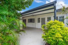 4/51 Kalymnos Drive Karama NT 0812 This stylish modern villa has been superbly renovated throughout and features impressive low-maintenance alfresco living with a private front verandah and courtyard, plus a covered rear patio and spa. It is conveniently set walking distance to Karama Shopping Centre, schools and parks in a popular family-friendly neighbourhood. Stylish floating floors features in living/dining area and both bedrooms Spacious open-plan living/dining area opens to front and rear verandahs Gourmet kitchen features stone bench tops and premium modern cabinetry Covered alfresco patio plus spa with shade sail in rear courtyard Built-in robes to good-sized master and second bedrooms Designer bathroom with frameless glass shower plus separate toilet Large covered rear patio with large spa and shade sail Well-equipped internal laundry facilities including built-in linen cupboard Gated carport provides secure parking for one car Two separate storerooms off carport provide ample storage Enjoy fresh modern living in this light and airy designer villa that takes full advantage of this private and quiet setting with stylish low-maintenance alfresco living options at front and rear. Enter via the gated carport and into the secure front courtyard and covered verandah that provide plenty of private alfresco living space. Continue into the main open-plan living/dining space that flows through to the covered rear verandah to capture cooling tropical cross breezes. The living/dining area is superbly presented in modern neutral tones with floating flooring, and the adjoining kitchen will delight the home chef with a ceramic cooktop and built-in stainless steel oven. Two good-sized bedrooms both with built-in robes join the main bathroom and internal laundry off the living/dining area. The designer bathroom is another standout feature of the home with contemporary floor-to-ceiling tiles and sleek frameless glass shower. See this quality executive villa in person to truly appreciate its modern styling, superior privacy and peaceful setting. Organise your inspection Vacant possession Year Built: 1983 approximately No Easements listed on Title Whittles Body Corporate: $1056 per quarter approximately Darwin City Council Rates: $1475 approximately Arear under Title: 211 sqm approximately FEATURES: • Air Conditioning • Close To Schools • Close To Shops • Close To Transport • Garden • Terrace/Balcony