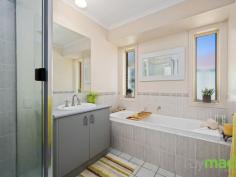 12 Marimba Circuit Glenroy NSW 2640 $480,000 Located in the ever-popular Norris Park, this 4 bedroom home is perfect for you and your family. Comprising: ensuite, built-in robes, large formal lounge, modern kitchen with double sink and dishwasher, an abundance of cupboards with an island bench complemented by tiled open plan meals area and family room. The home has floor to ceiling windows that bathe the home with natural light, ducted air conditioning and heating. also has a double lock-up garage with internal access. You can relax under the outdoor entertaining area and enjoy the manicured gardens. The back yard is fully fenced and sits on a 723M block. There is not a cent to spend on this perfect home, just move in unpack and enjoy. Norris Park is close to schools, shopping centres and several sporting facilities. Rates: $1,326.25 Water Rates: $852.45 plus consumption.