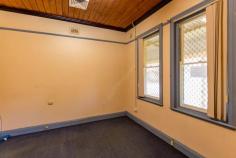 56 Capper Street TUMUT NSW 2720 $350,000 Offering a diverse business opportunity sits this quaint federation style office space with ample room for further development. Positioned to the front of the allotment and boasting a character filled office space, zoned B2 Local Business Centre and comprising of two great sized double lock up sheds and a large double carport, all set upon an extremely generous 2,043m2 allotment. 56 Capper Street is an opportunity not to be missed, call today to book your inspection. Premiere features: • Three great size offices all with high ceilings and ducted evaporative • Large eat in style kitchen with ample mixed storage options • Additional storage/sunroom area • Bathroom with combined shower and bath with toilet • External laundry • Double bay brick garage/shed with power • Double carport • Double bay lock up shed • Sealed driveway to all rear infrastructure • Brick construction, bullnose veranda, high ceilings and sash windows • Large 2,043m2 approximately allotment • Capper street business district frontage • Rear vehicle access to the entire lot..