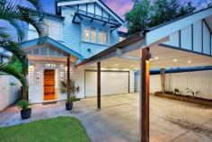 27 Hopetoun St Ascot QLD 4007 Located in the desirable inner north suburb of Ascot, this renovated Queenslander has retained its charm whilst offering all the benefits of modern contemporary living. Comprising of two levels of spacious accommodation each with a large entertaining deck overlooking a level private back garden. With a blend of contemporary features such as gourmet kitchen and good sized bathroom, there are many other original features such as bay windows, hardwood floors and high ceilings on both floors. This great family home comprises of two good sized bedrooms upstairs, the master with walk in robe and ensuite. An open plan kitchen dining and living makes for easy living with large rear entertaining deck. Downstairs is an additional large double bedroom with good sized bathroom. A spacious family/rumpus room could also be used as a fourth bedroom. Located within easy reach of good state and private schools, with excellent public transport on your door step taking you to further schools and the CBD. Doomben and Eagle Farm Racecourse is also only a short stroll away if you fancy a day at the races. Features Include: – Modern Kitchen, gas stove and electric oven – Kitchen Flowing into open plan dining and lounge area – Four bedrooms, master with robe and ensuite – Two car garage, with extra space in covered driveway – Aircon and fans in Master and living areas – Fireplace in upstairs living area – Modern bathrooms, with dual sink in master ensuite – Land Size 405m2 – Located near public transport and Doomben and Eagle Farm Racecourse – Close proximity to schools and Racecourse Village – Convenient location for accessing the airport and major road infrastructure..