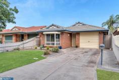 50 Hope Drive Paralowie SA 5108 $349,000 - $379,000 Ideally positioned opposite a leafy local reserve, this lovely three bedroom property also boasts the prime spot at the end of a no-through road within a quick and easy walk of Paralowie Village! Featuring a generous master bedroom with built-in robes and direct access to the two-way family bathroom, this is a beautifully updated, comfortable home set to entice couples, families and investors with high quality features and open plan living. Built in 1997 on the perfect 338sqm block, the property enjoys comprehensive updates including new ducted evaporative air conditioning, new flooring throughout and super chic renos to the kitchen and bathroom! Complementing the luxuriously appointed kitchen, living and dining area is the entertainer's ultimate outdoor space, a large pitched roof pergola complete with sunscreen blinds and lighting. Relax with friends and family in this generous all-weather space for fabulous barbecues and fun times alongside lush lawn where the kids and pets can safely play. Further highlights include: -Single garage with auto roller door and internal entry -Three carpeted bedrooms with built in robes -On-trend woodgrain floating floors -Gourmet kitchen featuring stainless appliances, dishwasher, pantry, breakfast bar and gas cooktop -Stylish two-way bathroom including a bath and shower, powder room and separate w/c -Garden shed for storage, tools etc. Set to provide the ultimate family lifestyle, you'll love the easy convenience of the local reserve across the road, the Paralowie Village shopping centre and nearby schools including Temple Christian College and Bethany Christian School. Contact Murray Pope 0415 048 455 for further information.