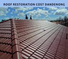  Make sure that you get the best roof restoration cost Dandenong Our roof restoration cost Dandenong is very much reasonable. So, getting this done through our company will be a good idea. We have been providing gutter cleaning, roof replacement and roof painting services apart from the roof restoration services. Contacting us for the roof restoration services will certainly be a good idea. 