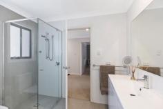 2/48 BROKEN BAY ROAD ETTALONG BEACH NSW 2257 Introducing this impeccable 3 bedroom townhouse, 4 years young and set in a friendly, quiet and 100% owner-occupied complex only 2 minutes’ walk to the water’s edge. Leave the everyday bustle behind and be welcomed by beautifully maintained gardens and a private, thoughtfully designed space offering an array of impressive features. Downstairs boasts relaxed open plan living and dining which flows effortlessly out to a paved patio with retractable shade cover, and a landscaped courtyard and garden. You’ll also find a large double bedroom with built-in robe and en suite complete with bathtub. Upstairs features an additional 2 double bedrooms, one with walk-in robe and mountain views, a two way bathroom and a convenient second living / study area. Further highlights include: - Plantation shutters, roller blinds and tinted windows throughout for privacy and a modern, coastal feel - Ducted reverse cycle air conditioning and ceiling fans for year round comfort - Hardwood timber stairs and LED lighting - Remote single garage with laundry and internal access - Plenty of storage upstairs and downstairs - 3rd toilet / powder room downstairs for guests - Pet-friendly complex - Strata $544 and rates $266 per quarter - A short, level walk to the waterfront, shops, cafes, restaurants and cinema - 5 minute drive to Umina surf beach and Woy Woy CBD and train station..