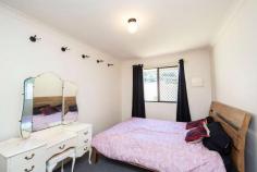 3/4 Davenport Way Withers WA 6230 $179,000 This 1 bedroom, 1 bathroom unit is perfect if you're looking for an affordable property to enter the market. Only a few minutes drive away from the South Bunbury Marketplace and only moments walk from many different parks/playgrounds. This could also potentially be a great investment option as the property is fully managed by Ray White Bunbury for $200 per week. Other Features Include: • Low maintenance • Two external storerooms • Front verandah • 355sqm block size • Priced at $179,000..