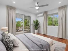 Depending on the time of day and weather outside, you can choose to host guests on the sunny rear deck overlooking the expansive fenced backyard or gather on the large covered front balcony with views over the street. All three bedrooms are also housed on this upper level including the air-conditioned master while each bedroom offers a built-in robe and easy access to the bathroom. A separate bath, shower and toilet are perfect for the hustle and bustle of busy family life and eager renovators could look to update the bathroom and create a sleek and stylish haven. Be sure to check out this prime block of Corinda real estate for sale before it is too late.