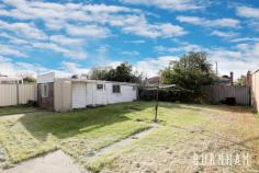 13 Sredna Street West Footscray VIC 3012 Whether you’re a seasoned developer or amateur renovator, this home is a blank canvas presenting a perfect opportunity to reimagine, redesign, renovate or detonate. This spacious, three-bedroom, double fronted, weatherboard home sits on a large pocket of land – approximately 530m2. Upon entry to the home, original floorboards guide you to the living area where large casement windows allow sunlight to filter through and fill the room. This room seamlessly flows into the spacious, traditional and recently refreshed kitchen and dining area. The home’s sunroom has floor to ceiling windows which overlook the generous backyard, bringing the outdoors in and creating a peaceful oasis for reading, studying or relaxing. The generous bedrooms of the home have substantial built-in robes, perfect for all your storage needs and are serviced by a large central bathroom. A large separate laundry with backyard access and powder room completes the home. Period features, such as original ceiling roses can be seen throughout. The established back garden also has a sizable self-contained unit with a bathroom. This home is ideally located, situated 10kms to Melbourne’s city and close to a multitude of amenities such as Tottenham Train Station, reserves and parklands and Central West Shopping Centre. Additional Features: – Secure side driveway providing off-street parking – Split system in lounge..