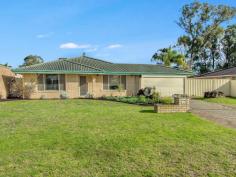 8 Esprit Parkway Greenfields WA 6210 Welcome to 8 Esprit Parkway in Greenfields, situated in a quiet cul de sac. There is plenty of room for all the family on this spacious 718 m2 block that includes a great outdoor undercover alfresco, large grassed area for the kids and potential for a wide side access. Needing some TLC, put your own stamp on this home with a bit of paint and creativity. The user friendly floor plan also includes a handy activity area at the rear of the property. Property features: Brick and tile construction Four bedrooms Two bathrooms Separate lounge and dining areas Extra activity room – tiled, with sliding door access out to backyard Security camera system all set up Ducted evaporative air conditioning throughout Additional split system in the lounge room Gas bayonet in lounge Pot belly located in the dining area Kitchen – has a dishwasher, gas cooktop, wall oven and large pantry Family bathroom has a bath, shower and vanity Master bedroom has a ensuite and walk in robe Double carport with roller door Security screens Established gardens and lawn Built in 1994 718sqm block Council Rates$1860/yr approx Water Rates $1260/yr approx.