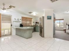 8 Esprit Parkway Greenfields WA 6210 Welcome to 8 Esprit Parkway in Greenfields, situated in a quiet cul de sac. There is plenty of room for all the family on this spacious 718 m2 block that includes a great outdoor undercover alfresco, large grassed area for the kids and potential for a wide side access. Needing some TLC, put your own stamp on this home with a bit of paint and creativity. The user friendly floor plan also includes a handy activity area at the rear of the property. Property features: Brick and tile construction Four bedrooms Two bathrooms Separate lounge and dining areas Extra activity room – tiled, with sliding door access out to backyard Security camera system all set up Ducted evaporative air conditioning throughout Additional split system in the lounge room Gas bayonet in lounge Pot belly located in the dining area Kitchen – has a dishwasher, gas cooktop, wall oven and large pantry Family bathroom has a bath, shower and vanity Master bedroom has a ensuite and walk in robe Double carport with roller door Security screens Established gardens and lawn Built in 1994 718sqm block Council Rates$1860/yr approx Water Rates $1260/yr approx.