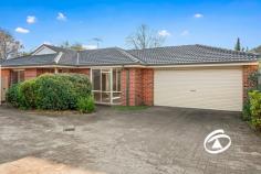  2/40 Ambleside Crescent Berwick VIC 3806 $580,000 - $620,000 A perfect package for the DOWNSIZER, FIRST HOME BUYER or INVESTOR! This charming and immaculate 2-bedroom, 2- bathroom town home with a double garage has been freshly painted, offers new carpet throughout and features newly landscaped gardens. The large open plan design features a perfectly positioned kitchen overlooking the meals and family room. The outdoor entertainment alfresco is north facing with a private and secure rear yard. Perfectly located in a quiet cul-de-sac close to the Berwick Village, Federation university, Chisholm TAFE, hospitals, a range of health and allied services, schools, freeway entry, train station, public transport and parkland. 