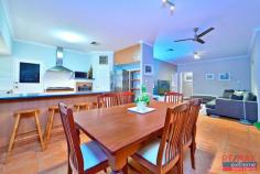 53 Kippilaw Loop Carramar WA 6031 $600,000's to $700,000's Located in a sought after, quiet street nothing compares in terms of size & features to this remarkable 6-bedroom, 2-bathroom residence. Features & benefits include: * Entrance hall * Master bedroom with large walk in robe & ensuite with spa bath, his & hers vanities, shower & separate WC * Formal lounge / games room / home theatre with ceiling fan * Open plan family & meals areas with ceiling fan * Kitchen with walk in pantry, double fridge/freezer recess, shoppers access from the garage & stainless steel appliances including dishwasher * Separate games room currently set up as a home theatre with tiered seating * 5 further spacious bedrooms with built in robes * Activity area * Family bathroom with bath, vanity & shower * 2nd WC * Powder area * Well appointed laundry with bench space, overhead cupboards & large, walk in linen/storage closet * Reverse cycle, zoned Daikin air conditioning for year-round comfort * Amazing, cedar lined outdoor entertainment area with ceiling fans, timber decking, cafe blinds & built in, outdoor kitchen with bench space, cupboards, plumbed sink, built in BBQ on mains gas & rangehood * Solar heated, below ground pool * Garden shed * Reticulation to the front lawn * Double, remote garage * 600sqm block * Close to schools, parks, shops, transport, Carramar Golf Course, The Duke Bar & Bistro & all other local amenities Don’t miss out! Call Team Demo today to arrange your viewing!