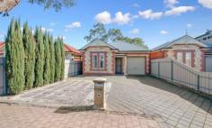 17A Ballater Avenue Campbelltown SA 5074 $635,000 This delightful sandstone fronted residence provides very generous accommodation which includes entry hall 3 double bedrooms, the master has smart ensuite and walk in robe, whilst the other two both have built in robes, formal living room, generous main bathroom with second separate W.C. and good size laundry plus lovely open plan north facing family room with well appointed kitchen and adjacent dining area. The Family room enjoys a pleasing outlook to the rear garden and access to the pergola covered paved Alfersco entertaining area. Valuable better living features include ducted reverse cycle air conditioner, security, 4.25 KW solar system, lockup garage with auto door and drive through access to side courtyard, garden shed and rainwater tank. Just a short stroll to Ballater Park and Charlesworth Park for family outings, this quality courtyard style residence makes for a great family home or potential downsizer.