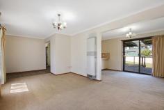 5 Yate Ct Thurgoona NSW 2640 First home buyers or investors will appreciate the many benefits this central Thurgoona property has to offer. Situated in a quiet court close to the local primary school and University this property is complimented by a generous 798 m sq allotment. With drive through access via a single carport to the rear yard there is ample room to accommodate a large shed, pool or house extension (stca). * Three carpeted bedrooms feature built in robes and ceiling fans * Jack and Jill bathroom with shower, bath, single vanity and separate toilet * A laminate kitchen features an upright gas stove and single door pantry * Separate formal lounge and dining areas * Gas wall furnace and wall mounted air conditioner * Elevated rear timber deck is an entertainers delight * Securely fenced backyard, garden shed, gas hot water system, * General Rates are approx. $ 1575.08 pa and Water Rates are approx. $852.45 pa plus usage
