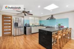 18 Strauss Road St Clair NSW 2759 This lovely split level home is a must to inspect. Situated on a 561sqm block in St Clair. The entry level of the home features: *Combined living and dining room with skylight *Large open kitchen with glass splash back, stainless steel appliances & walk in pantry *2 bedrooms with built in robes *Spacious renovated bathroom with large vanity featuring 2 basins The lower level of the home features: *Large rumpus room which could be used as a second living area, 4th bedroom or home office *Access to the outdoor decking, perfect for entertaining The upper level of the home features: *Large master bedroom with walk in robe and ensuite *Split System air conditioning Other notable features include: Ceiling fans throughout, double carport.