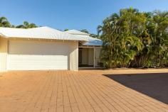 3/11 Challenor Drive Cable Beach WA 6726 $645,000 A rare opportunity to purchase a residential Villa in the heart of Sunset Park and within easy walking distance to magnificent Cable Beach, award winning restaurants, local bars and tavern plus stunning resorts. Set in the popular and secure "Cascade Apartment Complex" you will find this lovely four-bedroom two-bathroom villa. The property offers a large open plan lounge and dining area with soaring cathedral ceilings, there is a well-appointed kitchen with stainless appliances and all four bedrooms are double sized. There is a delightful alfresco outdoor dining area with timber decking and Queenslander style shutters provide additional privacy and protection from the weather - perfect for year-round entertaining. The villa is surrounded with lush tropical gardens which are easy case allowing you to enjoy the perfect Cable Beach lifestyle this property has to offer. Further features include double lock up garage with remote roller door, security gates to front of complex plus a separate gated entry from Challenor Drive directly into the yard. With most apartments and units in the area being situated within resort strata complexes, 3/11 Challenor Drive is a genuinely rare opportunity to acquire a perfectly located, full residential, resort style property yet without the restrictions and high running costs associated with most resort units.