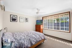 2/29 Alpha Rd Woy Woy NSW 2256 Huge rear courtyard - approx 300m2 - blank canvas! * Spacious master bedroom with built-in robe * Lounge with air conditioning * Separate dining room * Neat, functional kitchen with dishwasher * Original bathroom with separate toilet * Lock-up garage * Second toilet in rear of garage * Full size laundry Fantastic bones ready for updating! Ideally located in quiet tree-lined street. Handy to public transport, Peninsula Leisure Centre, waterfront reserve.