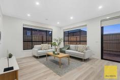 20 Roccella Avenue Truganina VIC 3029 $500,000- $550,000 Rajesh and Ray White Team proudly presents 20 Roccella Avenue, Truganina. With 6.5 hectares of green open spaces, Olivia is the ideal community to raise your family, upsize to your dream home, or invest for the future. 5-minute drive to Rockbank train station 30-minute drive to Melbourne airport 5-minute drive to the Western Freeway 10-minute drive to bustling Caroline Springs 30-minute drive to Melbourne's CBD Located in the prestigious Olivia estate is a modern contemporary and brand new house. Located 28 Kms from the Melbourne CBD, Olivia Estate is best positioned for future growth. Its a fast growing and highly sought-after location in Truganina surrounded by all the upcoming amenities you could have. This brand new home comes equipped with luxury turn-key inclusions such as professionally styled interior colour themes, stone bench tops, carpets, tiles, higher ceilings and much more. Ticks all the buyer's wish list 4 bedrooms, 2 bathrooms & double garage Master with a walk-in robe High ceiling, down lights Kitchen with walk in pantry Flooring - Timber laminate flooring, Carpet and Tiles Evaporative cooling and ducting heating Roller Blinds Quality stainless steel appliance 40mm stone benchtop with waterfall feature. Render façade with exposed aggregate driveway Security alarm Remote Controlled double Garage This superb home has been intuitively crafted to create a light filled residence offering an easy care lifestyle dedicated to modern family living.