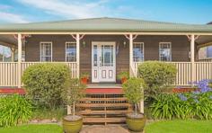 10 Graham Street Wauchope NSW 2446 Just Wow! Absolutely immaculate and lovingly maintained with pride this beautiful in-town cottage combines the classical elegance of Federation style with updated modern features that blend perfectly with the existing character of the home. Immediately eye catching with its rustic Red Cedar façade and gorgeous wraparound bullnose verandah, step inside and discover 9ft high ceilings, stained glass timber framed windows, Cypress timber flooring throughout, and a cosy wood burning fire. The panelled wainscotting and decorative fretwork adds character and charm. Wait until you see the gorgeous Art Deco pendant lighting, especially the one that comes from the old Hibbard School in Port Macquarie. The layout includes a traditional hallway entry, large master bedroom with ensuite and WIR, two large versatile guest bedrooms with built in robes, three-way bathroom with a bathtub, oversized laundry, spacious light filled lounge room, modern kitchen, separate dining area, and purpose-built sunroom that perfectly captures the morning winter sun and afternoon summer breeze. No power bills here with 19 solar panels and year-round comfort is assured with three RC air conditioning systems and a 6-speed timber ceiling fan in the lounge room. If you like to head off on adventures, feel safe and secure with a back to base alarm system and LED security lights. Outdoors is equally impressive with its beautiful big mandarin shade tree, brightly coloured gardens, including an old-fashioned rose bush, lush level lawn, and thriving vegetable garden. There is side access to a lockable shed/workshop and carport bigger than Ben-Hur that can accommodate up to two extra vehicles. How about this walk to everything location? The CBD is only 600m, School and Hospital 250m, and Country Club, Golf Course, Cafes, and Eateries within 1km. Port Macquarie is an approx. 20-minute drive via the Oxley Highway. All wrapped up on a 613m2 block, guaranteed you won’t find another like it, so if you love the sound of rain on a tin roof then this property is for you!