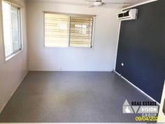 12 Quandong Street Blackwater QLD 4717 $150,000 For Sale is this Quaint 3 bedroom home on Quandong street. Covered timber entry landing is the perfect segway to the home. Enter into the semi open plan lounge and dining. Nearby is the super Tidy kitchen with plenty of cupboard space and solid cabinetry. A Practical bathroom with shower over bath and convenient laundry. The wet areas are finished with a easy clean laminate flooring. 3 good sized bedrooms, each is complemented by ceiling fans, builtin robes and security screens Outside is a single carport, a garden shed for storage and a fully fenced yard. Call 49826055 for further details. Currently tenanted.