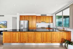 55/59-67 Corrimal Street Wollongong NSW 2500 A penthouse entertainer to rival any in Wollongong for sheer size and impact, this luxury home pairs an ultra-prestigious harbourside address with a premium grade of modern comfort. Spanning a magnificent single level, its footprint embraces a vast north-facing lounge, dining and kitchen zone complete with floor-to-ceiling glass, stunning sunrise-to-sunset views and four sleek flow points to the grand 80sqm private terrace. Ducted air, three-car garaging and resort-style residents' amenities provide an indulgent holiday lifestyle, steps from cafes and the coast path. Features: Epic ocean + harbour outlooks complemented by total privacy Alfresco access from expansive living area and all bedrooms Solid timber kitchen with stone benchtops + dishwasher Master ensuite with tub, robes throughout, internal laundry Pet-friendly complex with intercom, onsite pool and gym Stroll to both beaches, ocean pool, free bus and city centre.