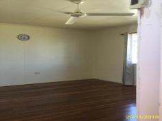 12 Acacia Street Blackwater QLD 4717 $140,000 Presenting this Three bedroom highset home with large back yard to the sales market. - carpeted lounge with refrigerated box a/c & fan. - good kitchen with ample bench & cupboard space. - carpeted master bedroom with a/c & fan. - bathroom with tub & separate shower. - downstairs laundry with lock up storage space under house including parking. - double garden shed to back yard Call now to enquire.