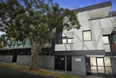 104/288 Canterbury Rd Surrey Hills VIC 3127 $790,000 - $830,000 A low-maintenance city lifestyle is assured in the stylish surrounds of this two-bedroom boutique apartment in leafy Surrey Hills. Ideally located in walking distance to Chatham Gardens, city train and Maling Road cafes and shops, this smart abode is sure to appeal to investors and downsizers. Spacious and drenched in natural light, it displays the highest quality finishes and fittings including engineered oak floorboards, wool carpets and glazed windows. The main living zone includes a roomy sitting and meals area and a gourmet kitchen with marble flourishes and a Miele oven and stove top, breakfast bar, stone benches, integrated dishwasher, and integrated Fisher and Paykel fridge. The space boasts full-length sliding doors opening to a generous balcony with room for alfresco dining overlooking a verdant communal courtyard. The bedrooms both feature built-in robes and the master has the added luxury of a fully-tiled ensuite with wall-mounted vanity, designer tapware and frameless shower screen. The second bedroom has easy access to the main bathroom which has the same impressive designer features. Additional highlights include European laundry, secure video entry, basement parking, storage cage, central and zoned heating and air conditioning.