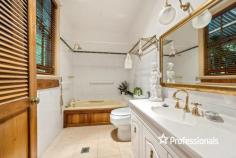 9 Gray Street Corowa NSW 2646 $799,000 This stunning Federation home built from 1898 to 1906 affords the new owner many options on this 1,056m2 approx. block. The traditional 4-bedroom home offers a spacious country kitchen with a 900mm freestanding cooker, walk in pantry, where the family can cook up a storm on the 3m central timber bench, and is afforded great storage in this inviting kitchen, the two separate spacious living rooms enjoy timber ceilings and lovely views, the breakfast room off the kitchen leads onto the verandah, the study comes off the rear landing and the master bedroom with ensuite and walk in robe has a separate entrance off Gray St, and a parking spot, the spacious renovated family bathroom is central to the bedrooms, the separate laundry is close by the kitchen making this a functional design, the double garage and potting shed and workshop area are all to the rear of the home and come off Parade Place. The charm of yesteryear abounds in this beautiful home where the amazing 12-foot ceilings, leadlight and stained-glass windows, metal pressed ceilings, large cornices, Murray River Gum polished timber flooring and spacious verandah will immediately impress. The home has been recently painted inside and out, and totally restumped. The outdoors offers alcoves for the family to relax and take in the leafy shaded areas to enjoy barbeques, with a serene pond, ready to watch the world go by from the wide verandah. Your climate is controlled by underfloor gas heating and an ambient gas heater to the living room, the cooling is assured with fans and split systems. The property also comes with a self-contained unit, offering an income stream of $175p.w. or additional space for the family, with one bedroom, kitchen, bathroom, lounge room and separate carport.