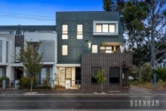 485 Barkly Street Footscray VIC 3011 $730,000 - $800,000 A residence offering mixed-use flexibility captures exactly the appeal of today’s Footscray – a city edge context where living, working, and enjoying are all simultaneously achievable in a single address. This two-bedroom townhouse fuses space, functionality and contemporary living, posing as the perfect opportunity for homebuyers, service providers, entrepreneurs or investors. Spanning over three levels, any entertainer would revel in the chance to occupy this home. The open plan lounge and dining area is enveloped in light and opens to the grand balcony, making indoor/outdoor living effortless. The kitchen features a stone, island bench with breakfast bar, double sink, substantial storage, 900 gas cooktop and plantation shutters. A large powder room with extended bench space, wall to wall mirror, and ample storage completes this level. Unwind in the master suite on the upper level of the home. This space is extremely generous and features, lots of light, plantation shutters, luxe carpet and a walk-in robe with ample storage. The second bedroom follows similar trends. The bedrooms are serviced by a large central bathroom with tub, shower with rainfall shower head, ample storage, lots of light and calming neutral tones. The opportunities are boundless on the lower level of the home, featuring a second living space, that could easily transform into a studio, salon or large office. Located less than 10kms from the city, enjoy easy access to an abundance of amenities. IGA and a variety of Barkly Street shops, cafes and restaurants, EJ Whitten Oval, West Footscray train station, parklands and bus stops are just around the corner. Footscray’s city centre, highway access, Victoria University, multiple schools, the Western Hospital and Highpoint Shopping Centre are only a short commute away. Additional features: – Split system air conditioning and heating in the dining, living and master bedroom – Skylight above the stairs – Two linen cupboards on the upper level, one on the second level – Rear access – Secure, remote-controlled single garage – European laundry – Plantation shutters throughout – Wall panel heater in the second bedroom.