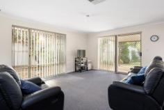 21A Ramus Circle Somerville WA 6430 $325,000 Ramus Circle is a sought-after location, opposite lush green Park/Playground, close to Schools, Shops and Sporting Facilities. • Brick & iron structure • Built in 1997 • Set on 340 sqm lot • Three bedrooms, all with robes • Two bathrooms • Open plan living space • Modern kitchen with gas appliances • Evaporative air conditioning throughout • Single carport • Secure low maintenance yard • No Strata fees apply.