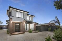 1/49 Shand Road Reservoir VIC 3073 $780,000 - $850,000 Enjoying the independent profile of its own street frontage on an allotment shared with only 2 other townhouses, this exceptional c2020 residence retains all its contemporary flair and freshness throughout brilliant spaces only moments away from Broadway. Bright living/dining areas are complemented by timber flooring, a pleasing outdoor aspect and a kitchen where stone benches, quality appliances, soft closing cabinetry and an integrated fridge and freezer reflect a focus on state-of-the-art refinement. The emphasis on style ascends to an upstairs level where 3 alluring upstairs bedrooms and 2 bathrooms include a main bedroom with an ensuite. A dedicated study space makes working from home a delight while heating/cooling keep everything supremely comfortable. Decked outdoor entertaining is desirable low-maintenance and a double garage and dual car parking are totally convenient. Close to Reservoir East Primary School, Reservoir Leisure Centre, within easy reach of Summerhill Shopping Centre and public transport options.