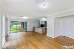 25 Lockheed Hudson Drive Horsley NSW 2530 $995,000 Everyone knows building can be a pain. The time taken to find the block, pick the design, make your changes, pick the colours, build the house.. The list (and stress) goes on. Lucky for you this fantastic four bedroom family is nearly new and ready to move in to. The unique design allows for high ceilings in the formal living room and a couple of steps up to the spacious open living and dining with with ducted reverse cycle air conditioning throughout. McDonald Jones Homes are well know for their quality kitchens and this one is no exception. Boasting 900mm Fisher & Paykel Oven, cook top and range hood with stone bench tops and pantry. The main bedroom has a walk in robe and ensuite, conveniently located at the back of the house. Outside you have a well-proportioned alfresco dining and plenty of extra yard space for the kids and pets.