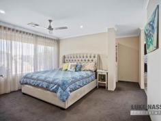 18 Ornata St Byford WA 6122 $500,000 Welcome to 18 Ornata Street Byford. This absolutely stunning super size 4×2 home is located in the highly sought after ‘Glades Estate’ situated on a family friendly low maintenance 510sqm block. With a total build area of 289m2 this gorgeous home will cater for the largest of families looking for expansive open spaces and double size bedrooms. With 3 big living areas and a stunning feature kitchen with scullery, this beauty with tick all your ‘I WANTS’ Boasting features galore this quality modern home is definitely a power house of the ‘Glades Estate’ With Woodland Grove Primary School, public open spaces just a stroll away and the Strand Lakeside Cafe and shops close, everything you need is on your doorstep, making this a highly sought after family home or investment. Selling features of this stunning home include: Fabulous street facade with portico entrance – Easy care front gardens with easy on the eye artificial lawns – Double remote garage with extra wide driveway – Feature front door with wide welcoming entrance – Shoppers entrance off the hallway – Hollywood style master suite with his and hers walk in robes – Open style feature ensuite with twin sinks separate WC and an intimate double shower – Huge theatre room with feature barn door entry – Jaw drooping open plan kitchen, meals, family and games area which is the hub of the home – Beautiful chefs kitchen with a mixture of soft closing cupboards and pot drawers, Westinghouse appliances, 5 burner gas hob, electric oven, dishwasher, double fridge recess and walk in scullery WOW – Large open plan meals, family and games area – 3 double size guest bedrooms all with built in robes – Super size guest bathroom with bath and shower – Good size laundry – Separate WC – Walk in linen – Timber decked grand alfresco and shade sail area – 2 artificial grass areas, one for the pets one for the kids – Garden shed and rear access to the backyard from the garage. Other features include: Ornate floor tiles throughout the thoroughfares and living areas – Roller shutter to the front master suite – Ducted reverse cycle air-conditioning – Attractive window treatments plus feature internal Plantation Shutters – Gas hot water system plus much more.