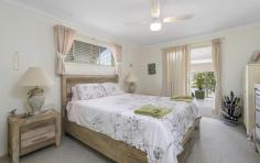 192/3 Lincoln Rd The Retreat Village Port Macquarie NSW 2444 A 2 bedroom manufactured home located in The Retreat Village Over 50's lifestyle village, this property is ideal for the retiree looking for a low maintenance lifestyle without the big price tag. No council rates, just a low fortnightly lease fee of approx $282 & no entry or exit fees. This quaint residence is set in a commanding position overlooking a lily pond at the back of the village, that's complete with clubhouse, swimming pool, bowling green, library, hairdresser & village bus. Enviable residence with 2 large living areas, makes it unique to the village Carpeted lounge room with reverse cycle air conditioning, has extra northern sunroom, ideal for the winter months Ceiling fan in the open living area Kitchen with large corner pantry, gas cooktop, wall oven & good bench space New plank flooring throughout, 3 new exterior shade awnings Laundry has built-in cupboards, shelving & extra wc Ample storage in the hallway with 5 linen / storage cupboards Large master bedroom with ceiling fan, walk-in robe & can easily fit a king sized bed The 2nd living area has an enclosed office space, all overlooking the tranquil lily pond 2nd bedroom has ceiling fan & 2 large built-in robes The extra long carport, could be suitable for 2 cars end to end, at the moment with a lined 3m x 2m workshop & workspace This property is for an owner occupant and does allow small pets Compliance plates for the manufactured home & carport read July 2003