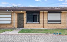 Unit 3/17 Price Ave Klemzig SA 5087 $299,000-$319,000 Popularly priced living in Klemzig!! This low maintenance, double brick two-bedroom unit is idyllic for investors, first home buyers and retirees. Situated in a small single storey group at the end of a quiet cul-de-sac amongst other quality units it is ready and waiting for an owner occupier to move into or for an investor to snap it up. The property offers 2 good size bedrooms both with built in robes and ceiling fans. The comfortable living room is adjacent to the large fully refurbished kitchen and meals area which features lavish bench and cupboard space together with new stainless steel appliances. Other internal features include, ducted evaporative air-conditioning, new flooring throughout and a sparkling bathroom. The external features of this property include security shutter on all windows, low maintenance rear yard, undercover parking, private court yard and a garden shed. Situated in a perfect location being only a 5-minute walk to the O’Bahn Interchange and the fabulous Linear Park walking trails, close to shops, transport, schools and only approximately 6.5kms from the city of Adelaide. Key Features: • 2 large size bedrooms with build in robe and celling fans • Fully renovated kitchen with ample storage • Morden stainless steel appliances • Well sized bathroom • Low maintenance back yard • O’Bahn interchange is in walking distance • Close by public transport and local shops.