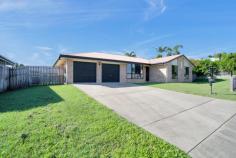 16 COLLINS COURT EIMEO QLD 4740 $475,000 Situated at the end of a quiet cul-de-sac in the beachside suburb of Eimeo, 16 Collins Court offers modern urban living so very close to the beach. If walks along one of Mackay's most beautiful beaches is an attractive thought, it is only a short stroll from this property to beautiful Blacks Beach. Amenities and facilities abound in this area, with shopping, restaurants, parklands and schools only a short distance away. This well-built, efficiently designed, easy-to-maintain family home provides a relaxed & peaceful lifestyle, nestled amongst other lovely, high calibre homes in this highly sought-after area. The delightful open plan design allows for loads of natural lighting, fresh air flow and is accompanied by fresh white tiled floors, ceiling fans and air conditioning. This property is also fully security screened & has been freshly painted in recent times. Generously sized bedrooms are all carpeted with built ins, air-conditioning and ceiling fans. The main bedroom includes a fully tiled ensuite which contains a walk-in shower, toilet and vanity. The main traffic areas through the house (halls, kitchen, lounge, dining & bathrooms) are all tiled for easy maintenance. The main bathroom contains a bath and is fully tiled with fresh white tiles giving it a clean modern look, plus all tapware has recently been replaced. The laundry is cleverly located at the back of the large double remote garage, giving direct access to both the kitchen and outdoor back patio. Attached to the laundry, is an extra storage room that would be excellent space for gardening equipment, kids' toys or beach/fishing gear. The open arbor covered patio provides a shaded cool space for entertaining and relaxing, providing the opportunity to watch the kids take advantage of the spacious and fully-fenced backyard, where room exists for a shed or a pool. This beautifully designed and finished home is almost too good to be true for its location and design so don't miss out on this amazing opportunity.