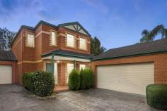 Unit 14/205-213 Mitcham Rd Donvale VIC 3111 Light filled throughout and perfectly positioned in a gated residential enclave, this appealing town residence offers a quiet, secure and low maintenance lifestyle moments to every convenience. An ideal floorplan offers sun drenched open spaces, lounge room, dining and kitchen all extend out to a superb wrap around courtyard and garden perfect for entertaining, play space and pets. Upstairs reveals the generous master bedroom with a walk in robe and ensuite, whilst the remaining two bedrooms share the bright family bathroom. Additional features include heating, cooling, powder room, laundry, storage and double garage. Take advantage of the exceptional location moments to Mitcham Primary School, Mulluana College, parks, Mitcham Private Hospital, shopping, cafes, bus, train and freeway.