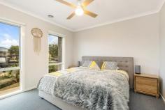 147 Merrijig Dr Torquay VIC 3228 $975,000 With a light, bright aesthetic and beautifully landscaped low maintenance gardens, this near-new home provides all the luxuries of convenient coastal living. The 4 carpeted bedrooms are all generous in size with the master featuring tinted windows for added privacy, large walk-in-robe & en-suite whilst the other 3 bedrooms all showcase spacious built-in-robes. The open plan meals & living space at the rear of the property is flooded with beautiful afternoon sun and opens up onto the perfect outdoor entertaining area for year-round enjoyment and space for the kids. The kitchen is complete with 900mm appliances, dishwasher, large pantry and plenty of bench and cupboard space ticking all the boxes for your family and culinary needs. With the added feature of a second living space perfect for a kids' retreat (or adults-alike), formal sitting area or home office. The central bathroom provides bath with separate shower and adjoining separate toilet whilst the laundry is well equipped with external access. This immaculately kept home is temperature-controlled year-round with gas ducted heating, split system in the living space plus ceiling fans throughout. The double garage offers plenty of space for safe and secure storage. All situated in the perfect location, just a skip hop & jump to The Beach, The Dune's Village, Torquay Coast Primary & Lisieux Catholic Primary, Surf Coast Secondary College, Sporting facilities & Torquay Farmers Market.