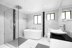 26 Dean St Strathfield South NSW 2136 26 Dean Street, Strathfield South: This brand new residence has it all. A generous open plan living zone incorporates a stunning chefs kitchen with inbuilt laundry and a separate study zone. Entertaining is a breeze on the elevated timber deck/covered entertainment area. Upstairs consists of two large bedrooms and two ultra modern bathrooms. This property is on the high side of the street and has a double lock up garage plus parking for 2 more cars on the driveway. - Brand new and under manufacturers warranty, modern design - Could be leased for up to $700/week whilst you live on Everitt Pl - Separate water/gas/electricity - ready for separate occupation - Well proportioned living and sleeping quarters, large garden area - High ceilings, led lighting, stone benchtops, matt porcelain flooring
