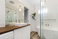 4/1 Addicott Street Frankston VIC 3199 $410,000 to $450,000 An absolute gem of easy living in footsteps to Frankston city centre, this superbly presented one-bedroom townhouse impresses with its contemporary aesthetic, stylish finishes and comfortable layout. Walking distance to Monash University, Chisholm, the train station, the Homemaker Centre and Bayside Shopping Centre, with the beach just beyond, the property is suited to starters, downsizers and investors alike, while the Beach Street shopping strip just 100 metres away further bolsters the appeal. Cleverly crafted across two light-filled levels to maximise the space and light, the residence delights with a lovely living room on the entry level with timber flooring, muted grey tones and plantation shutters. A tidy kitchen with breakfast bar, oven and gas cooktop is fitted with a walk-in pantry, while outside a north-facing private terrace offers a sunny space to relax outdoors or enjoy a drink with friends before strolling into Frankston's entertainment precinct for dinner and a movie. Peaceful and private on the upper level, the huge bedroom boasts mirrored built-in robes and ensuite-style access to a pampering modern bathroom with shower and soaker tub. Including split-system heating and airconditioning on both levels, a brand new washing machine connected in the bathroom and a garage, this move-in-ready retreat is a ripper find in a wonderfully central locale.