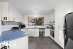 1 Treetops Court CLAREMONT TAS 7011 $695,000 Set back from the street and surrounded by trees and hedges, creating a private position, this family home is immaculate and ready to enjoy. The open plan living features beautiful views over the suburb to the River Derwent and Mount Wellington, separated from the well appointed kitchen by the breakfast bar and comfortably heated and cooled with the Daikin reverse cycle heat pump. All three bedrooms have built-in wardrobes and the centrally located bathroom has a bath with separate shower and vanity. The toilet is separate and there is an ensuite to the main bedroom which also encompasses the fantastic views along with the second bedroom. The laundry is spacious with plenty of storage and downstairs there is a second living area/rumpus room with an additional heat pump. The storage continues with extra areas off the spacious remote garage which has internal access. Solar panels help keep the electricity bills low and there are two water tanks with pumps to service the immaculate gardens which have raised vegetable patches, herbs, natives, an apple, lemon and two olive trees. With plenty of additional off-street parking and an enclosed backyard with space to enjoy the family BBQ’s, this home has so much to offer and is ready for your inspection. Close to transport and Claremont Village shopping plus reputable schools.