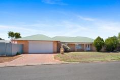 31 Ramus Circle SOMERVILLE WA 6430 $519,000 Solid Brock and iron family sized home on medium sized easy care yard. • 4 bedrooms • 2 bathrooms • Ensuite with raised spa bath • Main bathroom with bath • Tiled kitchen • Dishwasher • Meals and living • Large lounge room • Ducted air-conditioning • Easy care yard • Entertaining patio • Close to local supermarket • Close to day care centre • Close to primary and high schools • Close to sporting fields & complex • Close to Oasis family aquatic centre • Currently rented until 18th May 2023 • Block approx: 794m2 • Rates approx: $2,500 • Water approx: $280.00