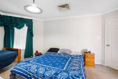 31 Ramus Circle SOMERVILLE WA 6430 $519,000 Solid Brock and iron family sized home on medium sized easy care yard. • 4 bedrooms • 2 bathrooms • Ensuite with raised spa bath • Main bathroom with bath • Tiled kitchen • Dishwasher • Meals and living • Large lounge room • Ducted air-conditioning • Easy care yard • Entertaining patio • Close to local supermarket • Close to day care centre • Close to primary and high schools • Close to sporting fields & complex • Close to Oasis family aquatic centre • Currently rented until 18th May 2023 • Block approx: 794m2 • Rates approx: $2,500 • Water approx: $280.00