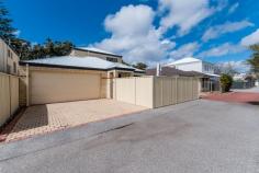 43A Charles St Maylands WA 6051 Conveniently located just a few minutes walk from the Eighth Avenue café strip and train station (Now connecting to the Airport), this 3 bedroom, 2 bathroom, 2 living area, double storey residence has been well kept and is in immaculate condition. Features; • Kitchen with stone benchtops, dishwasher & gas cooktop (900mm oven) • Open plan living area plus separate lounge room • Master bedroom with ensuite and walk-in robes • Good size 2nd and 3rd bedrooms both with built-in robes • 2nd bathroom with shower and bath • Reverse cycle air-conditioning in every room • Well appointed laundry and 3 wc’s • Alfresco area that opens out nicely from the main living area • Double lock up garage with side access to rear • Land size (293m2) • Built 2008 • Local park and playground just across the road