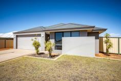 6 Hary Close Utakarra WA 6530 $365,000 Why wait to build when there is an opportunity here to secure a fantastic modern home in a lovely cul-de-sac. Double brick with a Colorbond roof. 4 Bedrooms, 2 bathrooms. Main bedroom with walk-in robe and separate toilet 3 minor bedrooms to fit queen beds - all ceiling fans Garage with shopper's entrance Theatre room Kitchen overlooks dining/family room Good size pantry Laundry off the kitchen Main bathroom has a bath and shower separate Air-conditioned main living area Back patio Good sized backyard on an 828 m2 block Well-fenced for the kids and pets Easy side access for vehicles and room for a shed. Cul-de-sac location surrounded by nice homes and just 6 minutes from Bustling Geraldton and the beaches. Number 6 Hary Close is ready to move into now so no waiting for a new build, paying extra rent and how much would replacement costs be?