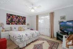 8 Norm Court Wodonga VIC 3690 $930,000 Nestled in a quiet court and backing onto a church, these three strata-titled units are spaciously laid out over the 1298m2 allotment, with mature trees and lush lawns in a well-kept and private yard. All three units are tenanted, with long-term residents making this the perfect set and forget investment! Each unit is comprised of two very generous bedrooms with built-in robes and ceiling fans, a bathroom, a separate toilet, laundry, a large open-plan kitchen, and living and dining areas. The timber kitchens boast ample storage and bench space, along with a breakfast bar. Comfort is ensured year-round with a reverse-cycle wall unit and a gas wall heater in each unit. All units have a single attached garage and an adjacent additional parking space. Another very sought-after feature for any tenant is the secure, decent-sized backyards. Units 1 & 2 have a shaded pergola area also. The rental appraisal is $300p/w per unit, giving a possible yield of 5.03% upon renewal of the leases. This property is strata titled but has no strata management fees, as each unit in the complex shares the same owner.