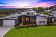 56 Cobbs Rd Woombye QLD 4559 This custom-designed home, only four years old, dressed to impress inside and out, is impeccably presented, and offers an enviable Sunshine Coast lifestyle; located on the outskirts of the delightful village of Woombye within close proximity to quality schools and 20 minutes to the coast, it is family-friendly in every sense. All of the living is across a single level comprising elegant formal entry, three bedrooms, two luxury bathrooms, study, media room, open plan living/dining, stunning galley-style kitchen with butler's pantry and high-end appliances, covered deck at rear – elevated with breathtaking views to Blackall Range, large laundry, double lock up garage, plus powered workshop/storage under, on a landscaped 800m2 block. Presentation is pristine and features include ducted air-conditioning, ceiling fans, crimsafe screens, stone benches, induction cooktop, wall-mounted steam oven plus electric oven, soft close cabinetry, deep standalone bathtub in main bathroom, dual vanities in ensuite, plush carpets in bedrooms, café style roll down blinds on deck, solar power, and 2 x rainwater tanks. Enjoy movie nights with popcorn and ice-cream in the media room, weekend BBQs after a morning at the beach, drinks on the deck at wine o'clock as the sun sets over the range.plus what a great spot for Christmas lunch – this is a home that facilitates comfort, relaxation, and celebration, from the casual to the more refined. The gardens have been meticulously landscaped with established garden beds – grassy lawn area at front and the rear terraced; easy to maintain and aesthetically appealing, they complement the home beautifully. Located on the northern side of Woombye, Nambour Christian College is a 15 minute walk, and you can walk into the village within 20 minutes – or just a few minutes' drive; major amenities such as hospitals, shopping centres, the university, airport, and spectacular beaches are within a 7-25 minute radius, and you can hop on the train to Brisbane at Woombye station. Buyers in the market for a premium lifestyle home in a picturesque hinterland location, will find this one will meet if not surpass your expectations. Buy today and you can be well and truly settled in and savouring your new life ready to welcome in summer 2022 with a glass of chilled champagne, cheers! Stunning designer home on landscaped 800m2 block Glorious views across hinterland to Blackall Range 3 bedrooms + study, 2 luxury bathrooms, 2 living areas Elegant kitchen with butler's pantry & high-end appliances Ducted air-conditioning, ceiling fans, crimsafe screens Solar power, 2 x water tanks, powered workshop under Walk to Nambour Christian College, just mins to village 20 minutes to coast beaches, Sunshine Plaza, & airport Only 4 years old – immaculately presented inside & out