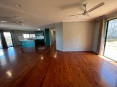 11 Reliance Court Clinton QLD 4680 $450,000 This home sits at the top of the hill in a quiet cul de sac on a massive 1419m2 looking over the Gladstone horizon. Close enough to Kin Kora shopping centre and the Bunnings/ Harvey Norman precinct, plus local schools nearby. * External stairs leads to the top living areas of the home * Large open plan living with timber floors throughout the bedrooms and main living areas * Kitchen has a glass cook top, electric oven, ample bench space, double sink, a/c, ceiling fan * A breakfast bar will be ideal for those casual meals * Plenty of space for the large dining setting and lounge area * Main bedroom, with ensuite, a/c, ceiling fan, walk in robe * 3 bedrooms 1 with a/c, ceiling fan, robe, 2 with ceiling fan, robe * Main bathroom has a bath, and separate shower plus separate toilet * Broom Cupboard plus plenty of storage cupboards * Double doors lead out to the wrap around verandah on one side overlooking the natural bushland of this block * Double Garage for parking * Elevated back yard with gate access to bushland behind