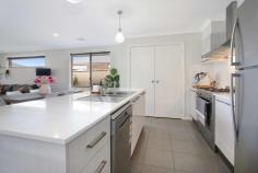 34 Badcoe Avenue Wodonga VIC 3690 $525,000 Welcome to 34 BADCOE AVENUE, WODONGA , a well-maintained three-bedroom home that is sure to impress any astute buyer. Set on a 443m2 block (approx) and offering three ample sized bedrooms plus study, the master suite complete with walk in robe and ensuite. Open plan kitchen, family & dining with easy care tiled flooring throughout. The light filled kitchen comes with 900mm gas cooktop & electric oven, dishwasher and pantry. Main bathroom complete with bath, shower and vanity plus a separate toilet. Ducted evaporative cooling and ducted gas heating to keep you comfortable all year-round. Practical and secure low maintenance yard with side access through to the rear of the property suitable for a caravan space. The double garage has a fully automatic door and offers internal access. Situated in one of Wodonga's popular suburbs, this contemporary home is within walking distance to public schooling, parks, Waves public swimming pool, Whitebox Rise shopping centre and a short drive to the CBD.
